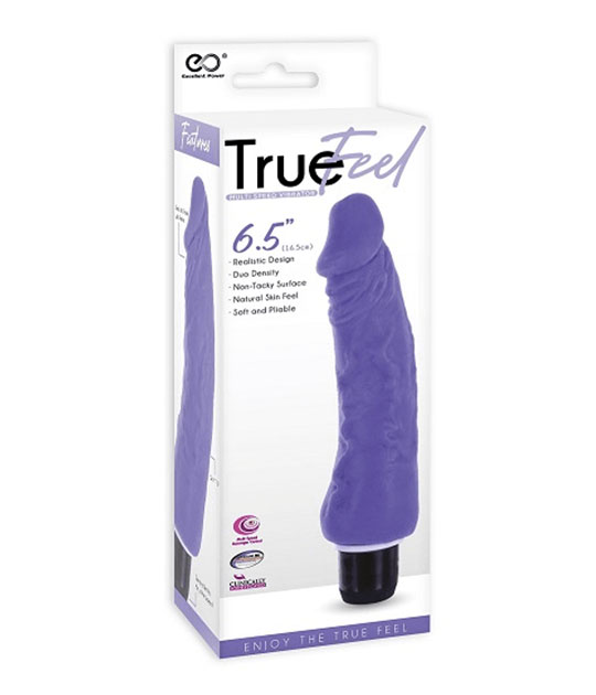 True Feel - Realistic 6.5 Inch Purple