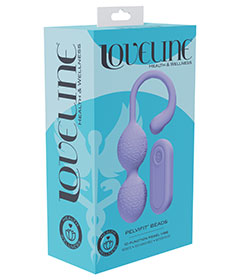 Loveline PelviFit Beads Kegel Vibe - Lavender