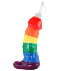 Dicky Chug Sports Bottle - Rainbow