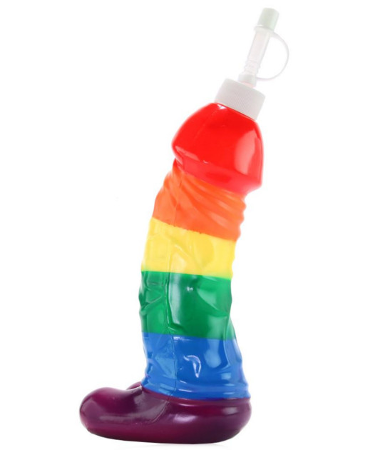 Dicky Chug Sports Bottle - Rainbow