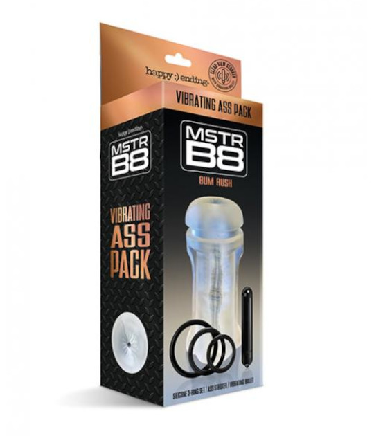 MSTR B8 Vibrating Ass Pack Squeeze Box