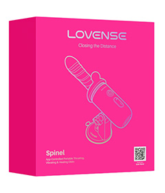 Lovense Spinel Massage Gun Dildo