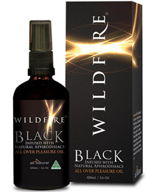 Wildfire - Pleasure Oil Black 100ml