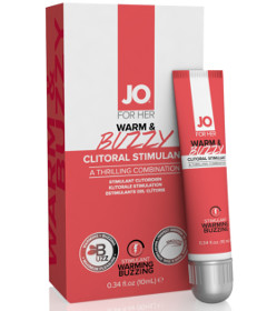 JO Warm & Buzzy Clitoral Cream 10ml