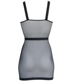 PD002BLKS Muse Suspender Dress SML