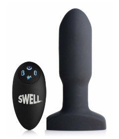 10X Inflatable + Vibrating Missile Silicone Anal Plug