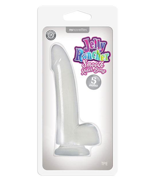 Jelly Rancher 5in Smooth Rider Clear