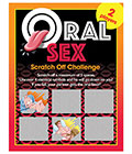 Sexy Scratcher - Oral Sex Challenge