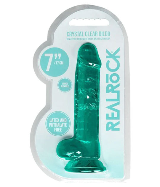 Realrock Crystal Clear 7 Inch Turquoise