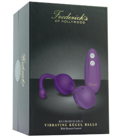 Fredericks Remote Vibrating Kegel Purple