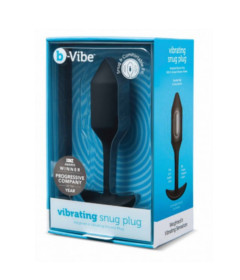 b-vibe Vibrating Snug Plug Size 5 - XXL