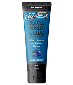 Goodhead Slick Head Glide Blue Raspberry 4oz