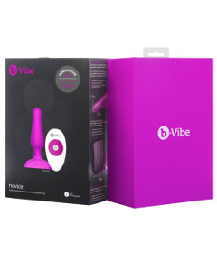 b-Vibe Novice Plug Fuchsia