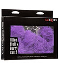 Ultra Fluffy Furry Cuffs  Purple