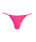 LIL420 Lycra G String Hot Pink S M
