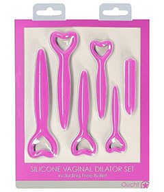 Silicone Vaginal Dilator Set - Pink