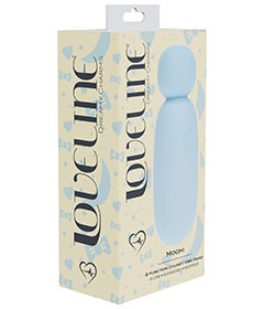Loveline - Mochi Rechargeable Vibrator 10 Function - Blue