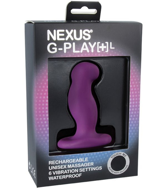 Nexus G-Play Plus Small Unisex Vibrator Purple