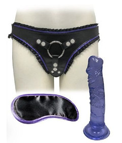 The Playgirl 6.5 Inch Dong with Harness