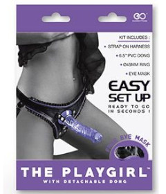 The Playgirl 6.5 Inch Dong with Harness