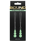 Bound  Nipple Clamps Gunmetal Glow 2