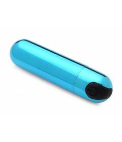 BANG! Vibrating Metallic Bullet - Blue