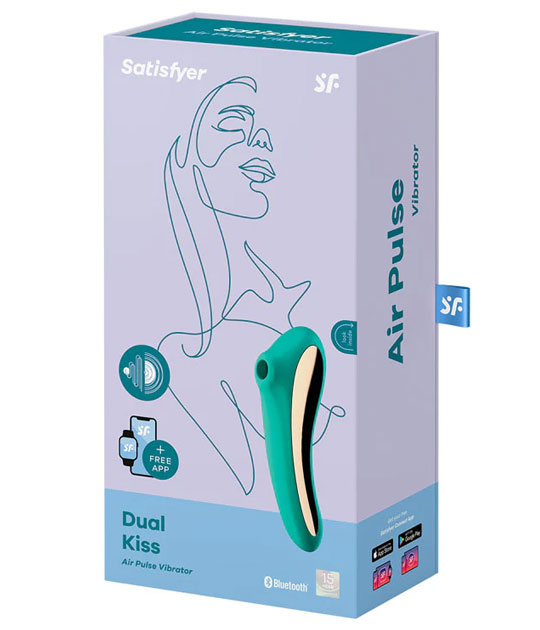 Satisfyer Dual Kiss Teal