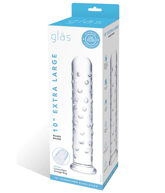 Glas 10in Extra Large Dildo