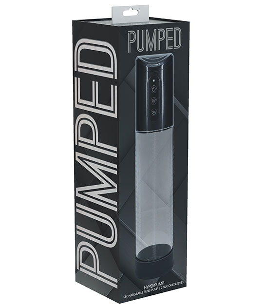 PUMPED HyperPump - Automatic 3 Function Pump - Gun Metal