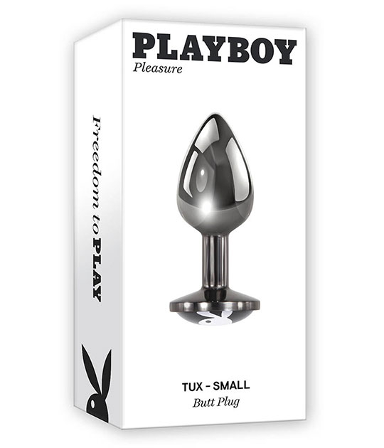 Playboy Pleasure Tux Butt Plug Small