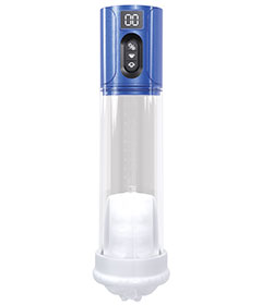 PUMPED HyperLift Suction Masturbator - Metallic Blue