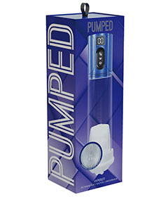 PUMPED HyperLift Suction Masturbator - Metallic Blue