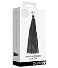 Diamond Studded Whip Black
