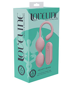 Loveline PelviFit Beads Kegel Vibe - Pink