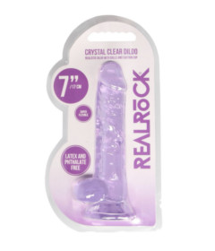 Realrock Crystal Clear 7Inch Purple