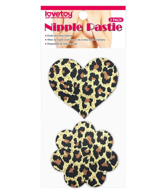 Leopard Sexy Nipple Pasties 2 Pack