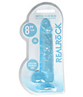 Realrock Crystal Clear 8 Inch Blue