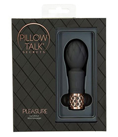 Pillow Talk Secrets Pleasure Wand Black