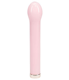 Loveline Celestia Bulb Tip Glass Vibrator - Pink