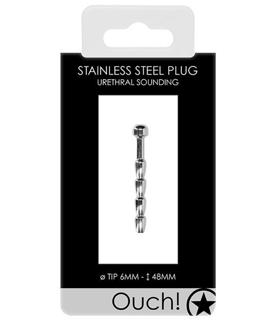Stainless Steel Plug 6mm 48mm