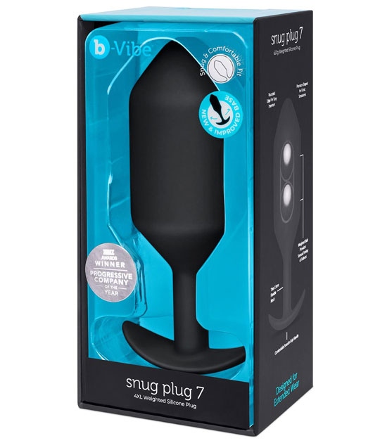 B-Vibe Snug Plug 7 Black