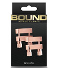 Bound  Nipple Clamps V1 Rose Gold