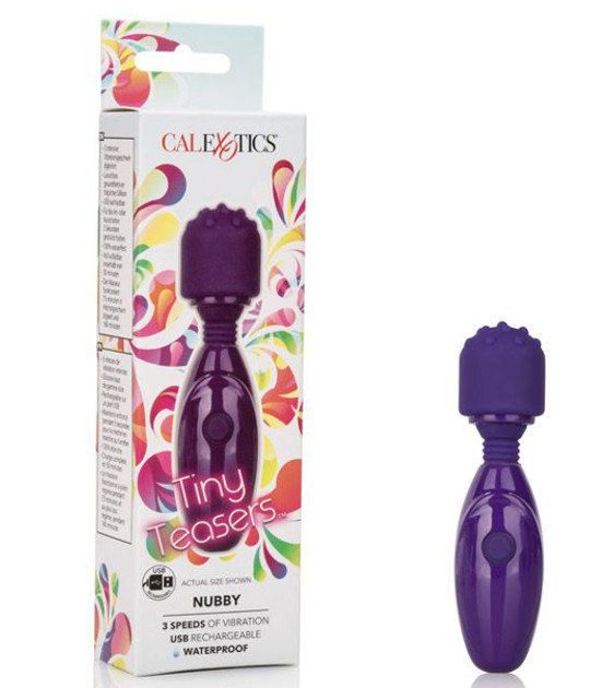 Tiny Teaser Nubby Purple Rechargeable