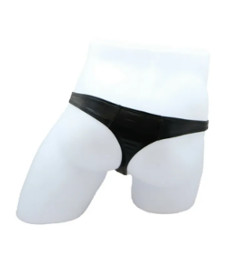 LIL2123A WetLook Studded Thong L XL