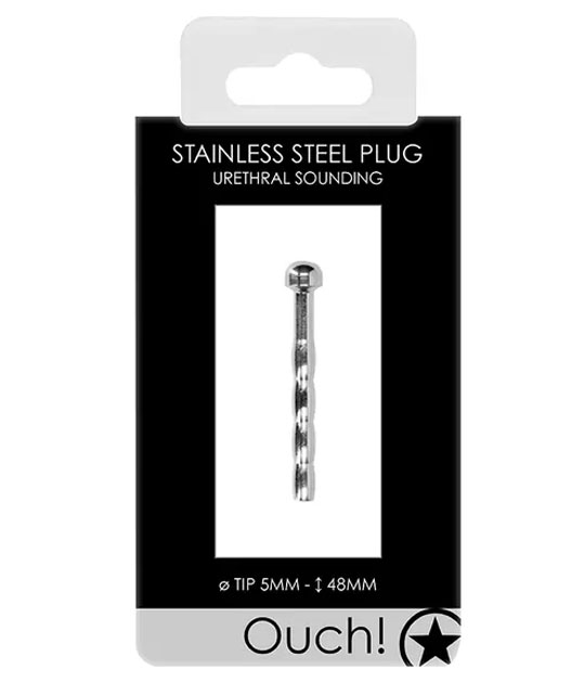 Stainless Steel Metal Plug 5mm - 48mm
