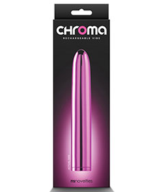 Chroma 7 Inch Rechargeable Vibe Pink