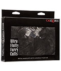 Ultra Fluffy Furry Cuffs  Black