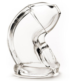Oxballs Cock-Lock Chastity Cage Clear