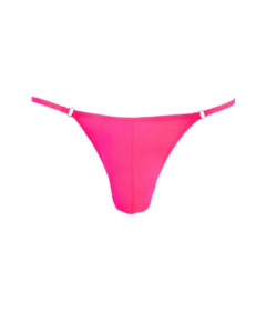 LIL420 Lycra G String Hot Pink L XL