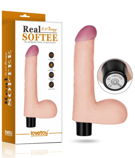 REAL SOFTEE Vibrating 8inch